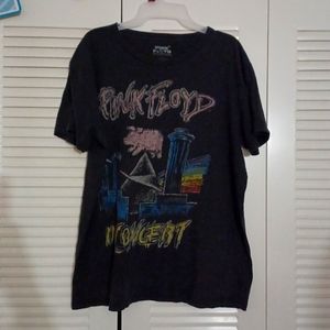 Pink Floyd (LARGE) BLACK "IN CONCERT" MODERN ROCK BAND TEE